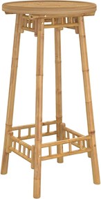 vidaXL bambusz kültéri bárasztal kerek Ø55x100 cm