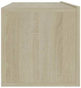 sonoma tölgy szerelt fa TV-szekrény 100 x 30 x 30 cm
