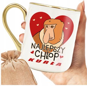 Bögre Legjobb Paraszt Tyúk Orrszarvú Majom Ajándék Valentin Napra