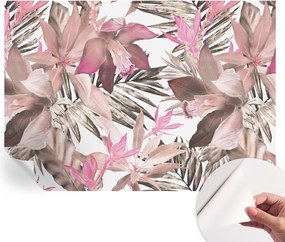 Design fali fotótapéta öntapadós Egzotikus virágok 312x219 cm