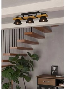 Eglo 43955 - Mennyezeti lámpa MACCLES 3xE27/15W/230V