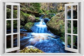 Poszterek 60x40 Kék zuhatag