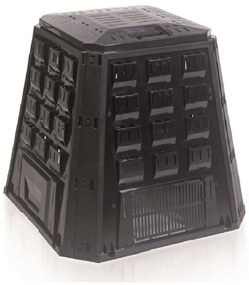 PROSPERPLAST Komposztáló EVOGREEN fekete 420l