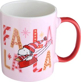 PEANUTS bögre 380 ml , Snoopy FaLaLa