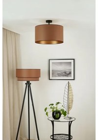 Brilagi - OREGON ROLLER VEGE mennyezeti lámpa 1xE27/15W/230V, 45 cm, barna