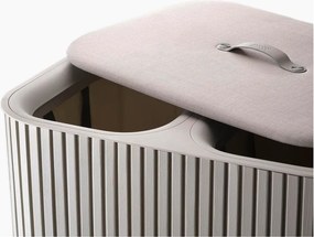 Bézs bambusz szennyeskosár 2x45 l Tota Luxe – Joseph Joseph
