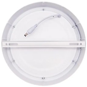 Solight WD172 - LED mennyezeti lámpatest 18W/230V 3000/4000/6000K átm. 22,5 cm fehér