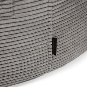 Téglavörös kordbársony babzsákfotel Roll 105 – SLOWDOWN