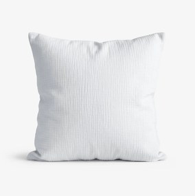 Goldea muszlin párnahuzat - világosszürke 45 x 45 cm