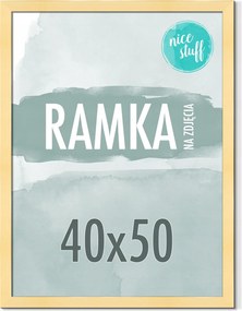 Képkeret 40x50 Képkeret Fotó 50x40 Mdf Arany