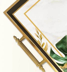 Üveg tálca, 38×24 cm – TPA9916