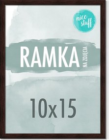 Képkeret 10x15 A6 Képkeret 15x10 sötétbarna barna