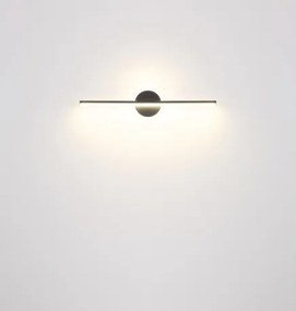 Globo 41924N Fali könnyű fém nikkel matt, akril fehér, IP44, szélesség x magasság: 608x130 mm, Mélység: 74 mm, LED 10W 230V, 980lm forrás, 720lm kimenet, 4000K