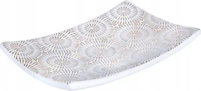 Szabadonálló szappantartó Bisk madison fehér kerámia