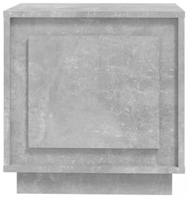 2 db betonszürke szerelt fa éjjeliszekrény 44x35x45 cm