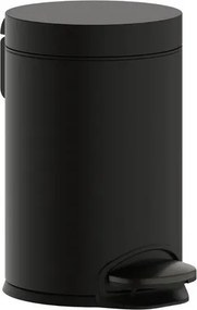 Hansgrohe AddStoris szemétkosár szabadon álló 3 l csiszolt fekete króm színű mat 41775340