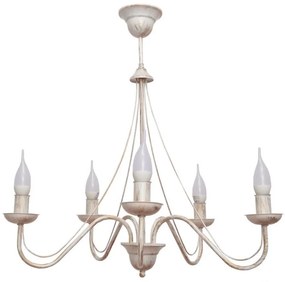 Csillár rúdon MALBO III 5xE14/10W/230V