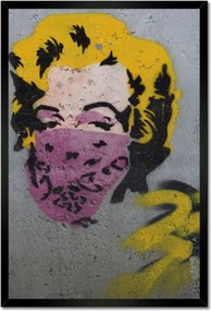 Poszterek keretben 40x60 Graffiti Utcaművészet