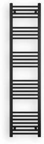 Ecoradco törölközőszárító radiátor 40 x 170 cm (Fekete)