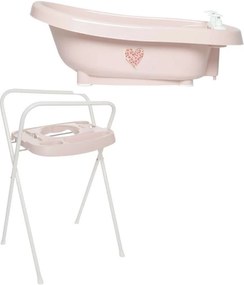 Bébé-Jou thermo Babakád + Bébé-Jou Kádállvány - Pink