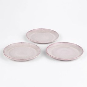 TAVIRA reggeliző tányér Ø 22 cm , rózsaszín