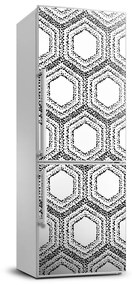 Hűtő matrica Geometriai háttér FridgeStick-70x190-f-123444558