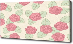 Vászonkép modern Rózsa 100x70 cm