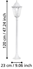 EGLO 93452 - NAVEDO kültéri lámpa 1xE27/60W