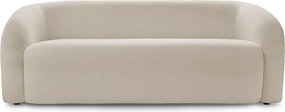 Bézs buklé kanapé 193 cm Elina – Bobochic Paris