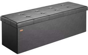 Deuba Tárolópad 115x38x38 cm - fekete