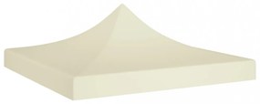 krémszínű tető partisátorhoz 2 x 2 m 270 g/m²