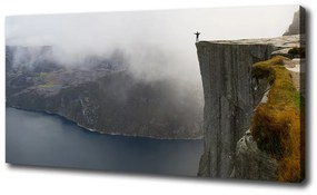 Feszített vászonkép Norvég szikla oc-106891246