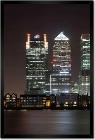 Poszterek keretben 40x60 London világít az éjszakában