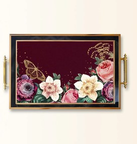 Üveg tálca, 38×24 cm – TPA9825