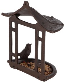 Felakasztható öntöttvas madáretető, magasság 24,4 cm - Esschert Design