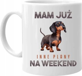 Ajándék bögre kutyatulajdonosnak Már más terveim vannak a tacskó hétvégére