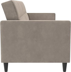 Bézs bársony kanapé 203 cm Hartford – Støraa