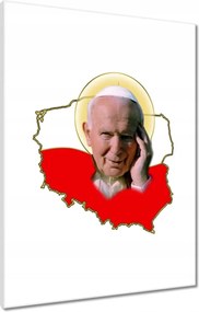 Vászonkép 60x80 II. János Pál pápa