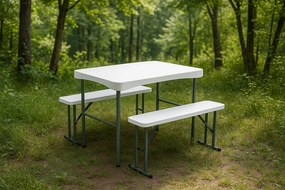 Műanyag sörpad garnitúra – 113 cm