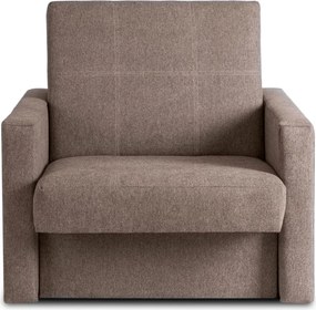 Egyszemélyes ágyazható fotel 1 bézs, MILAN