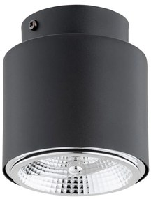 EMIBIG 1310-1 NANO Hengeres Mennyezeti Lámpa Fekete GU10/AR111 IP20