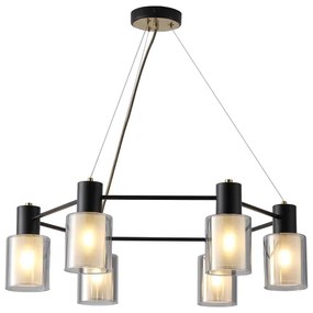 Csillár zsinóron 6xE14/15W/230V