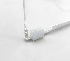 Ridder Ridder, TRENDY fürdőszobaszék 40x48x27,5cm, átlátszó, A211100