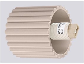 Szürkésbarna fali lámpa Orbital – Sollux