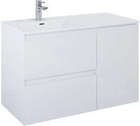 Elita Split szekrény 100x45.8x63.5 cm Függesztett, mosdó alatti fehér 169089