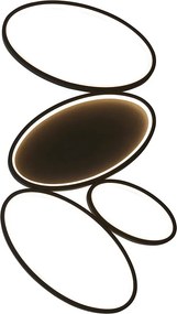 Endon OVALS 97626 Süllyesztett mennyezeti lámpa 4x10.75W/LED 3000K 1750LM IP20