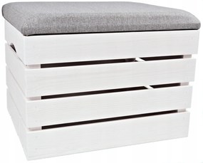 Puff Fa Láda Stílusos Láda Ülőke