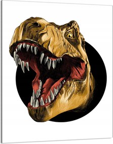 Üveg Vágódeszka 40x52 Dinoszaurusz a Konyhába