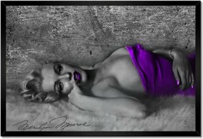 Poszterek keretben 60x40 Lila Marilyn Monroe