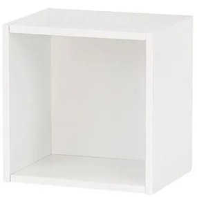 Boxie nyitott fali szekrény 40x40x27 cm fehér